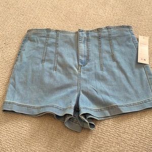 Madden Girl Vixen Ultra High Rise Jean Short